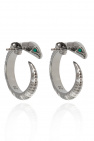 Zadig & Voltaire Round snake earrings