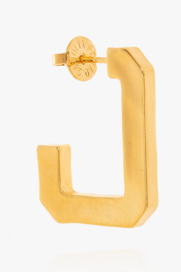 Zadig & Voltaire ‘Cecilia’ brass earrings
