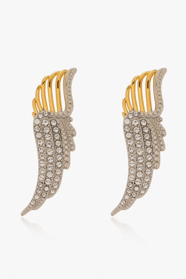 Zadig & Voltaire ‘Rock Over’ wings-shaped earrings
