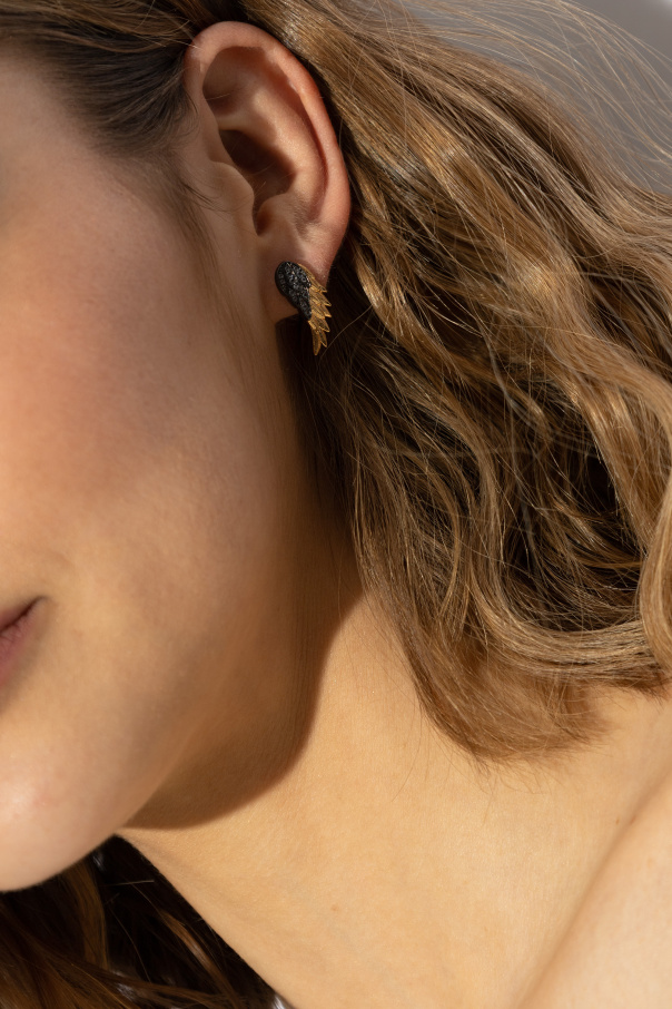 Zadig & Voltaire Brass earrings