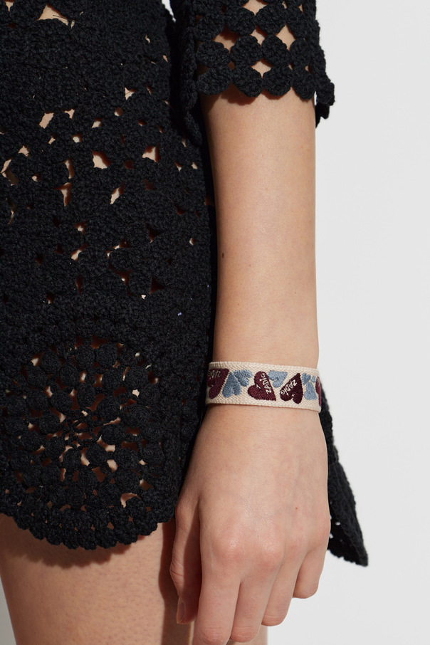 Zadig & Voltaire Armband mit Stickerei