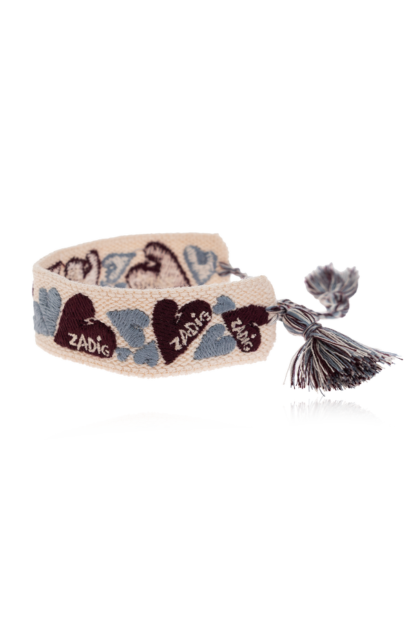 Zadig & Voltaire Armband mit Stickerei