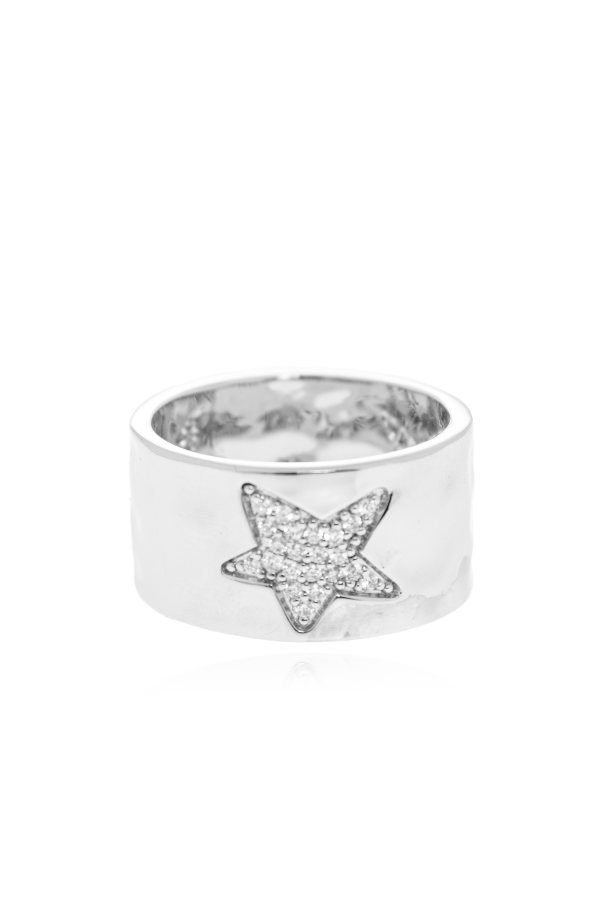 "Rock Star" ring with shimmering crystals od Zadig & Voltaire