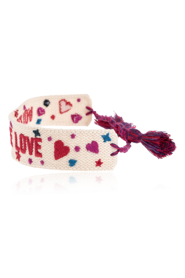Zadig & Voltaire Bracelet with embroidery