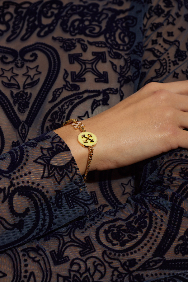 Off-White Bracelet with charms