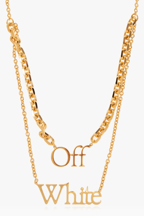 Off-White Brass necklace