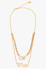 Off-White Brass necklace