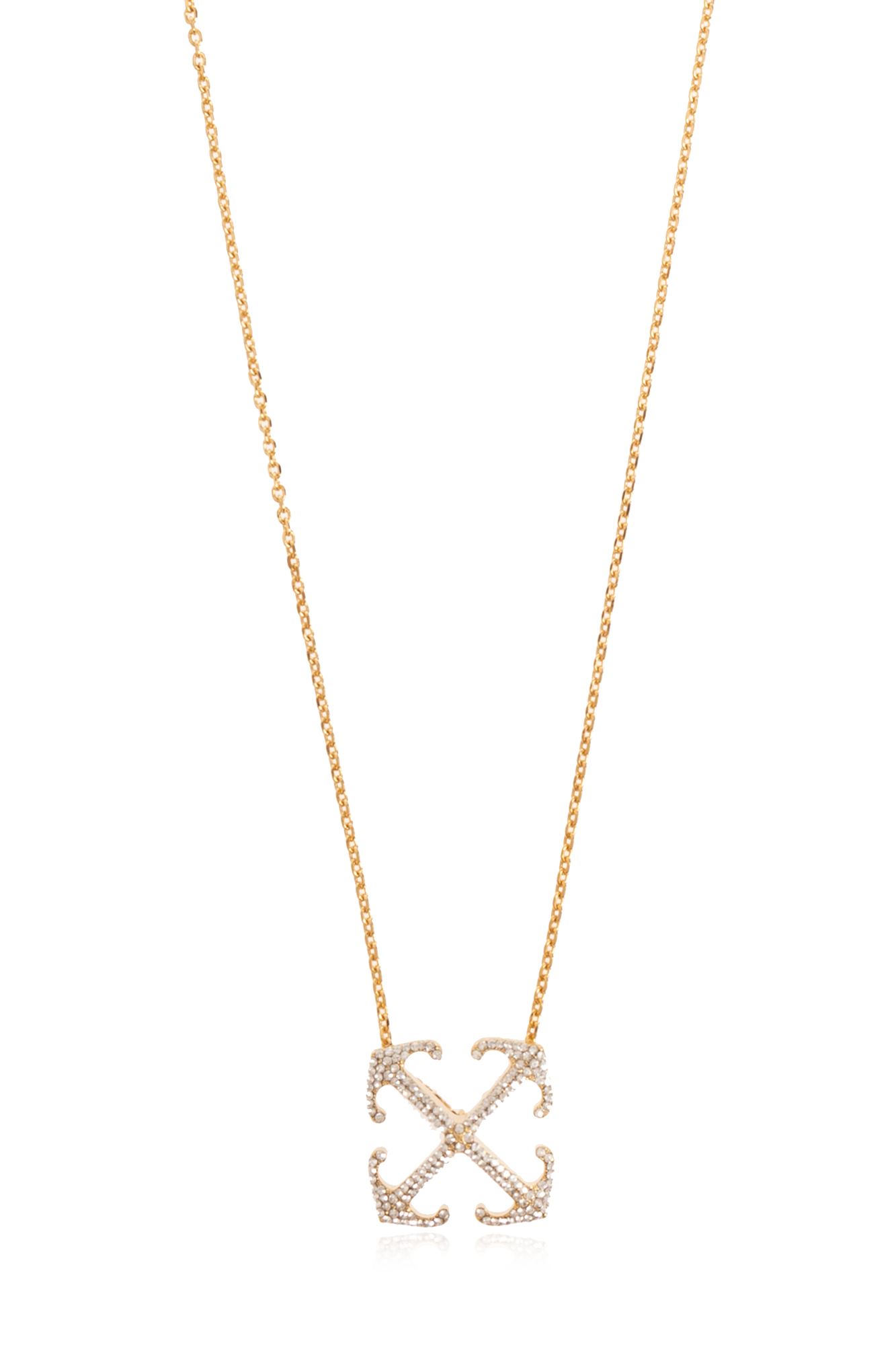 Off-White Brass necklace