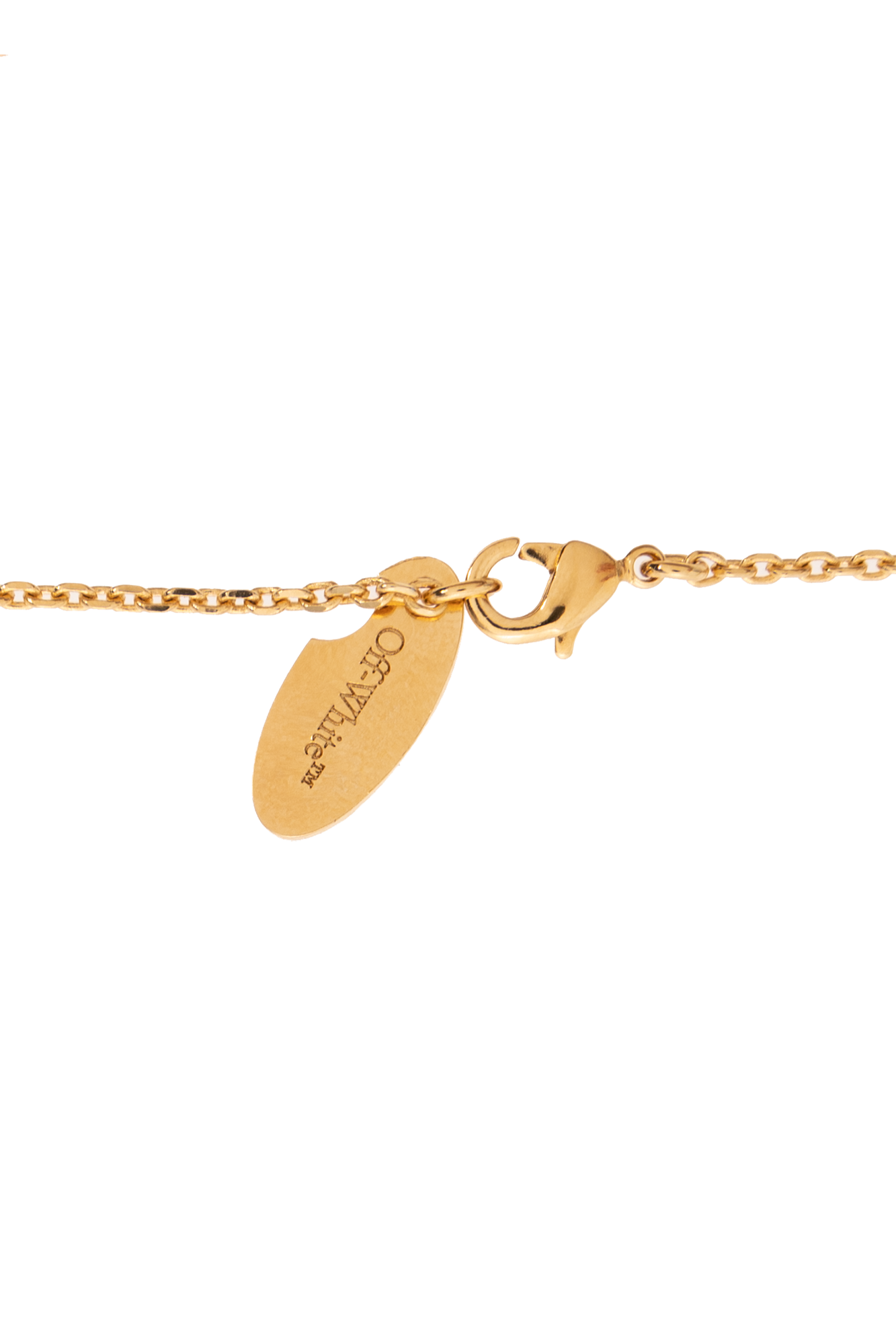 Off-White Brass necklace