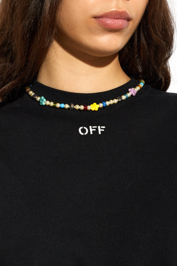 Off-White Collar corto
