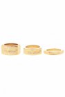 Off-White GOLD Set of 3 rings