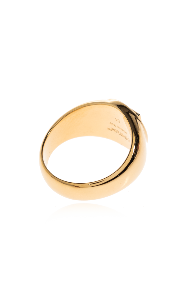Off-White Anillo de latón
