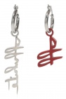 Off-White Logo earrings