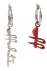 Off-White Logo earrings