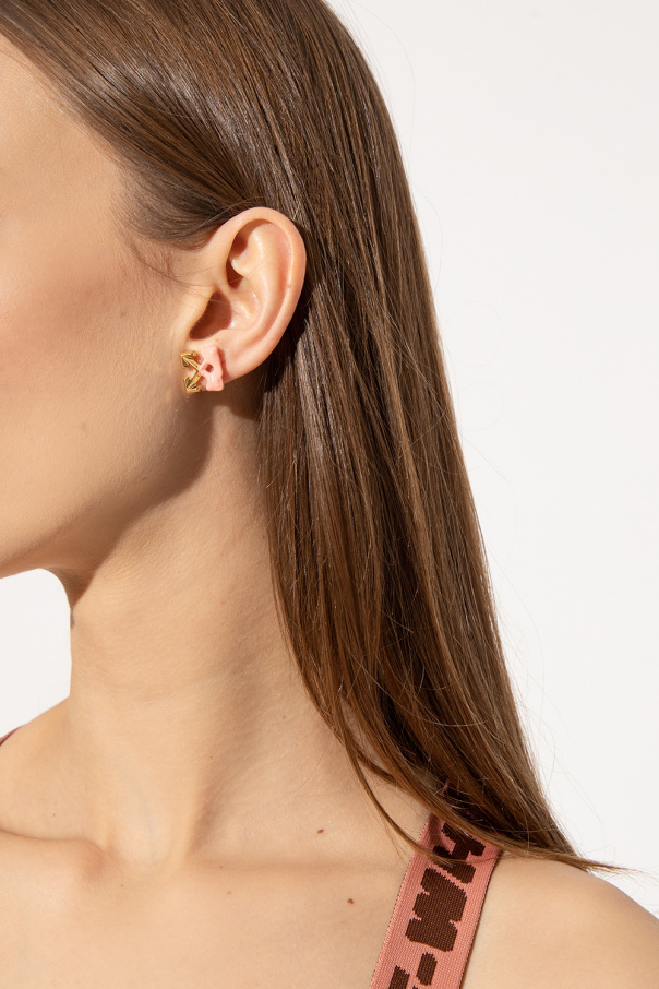 Off-White Logo earrings