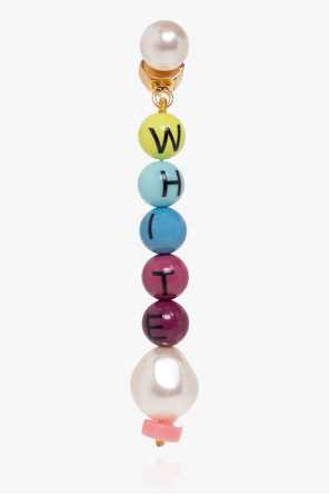 Off-White Drop earrings with logo