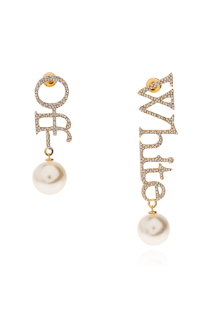 Earrings with logo