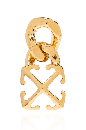 Off-White Brass Earrings