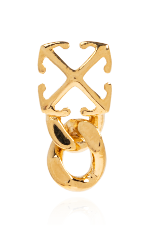 Off-White Brass Earrings