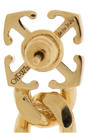 Off-White Brass Earrings