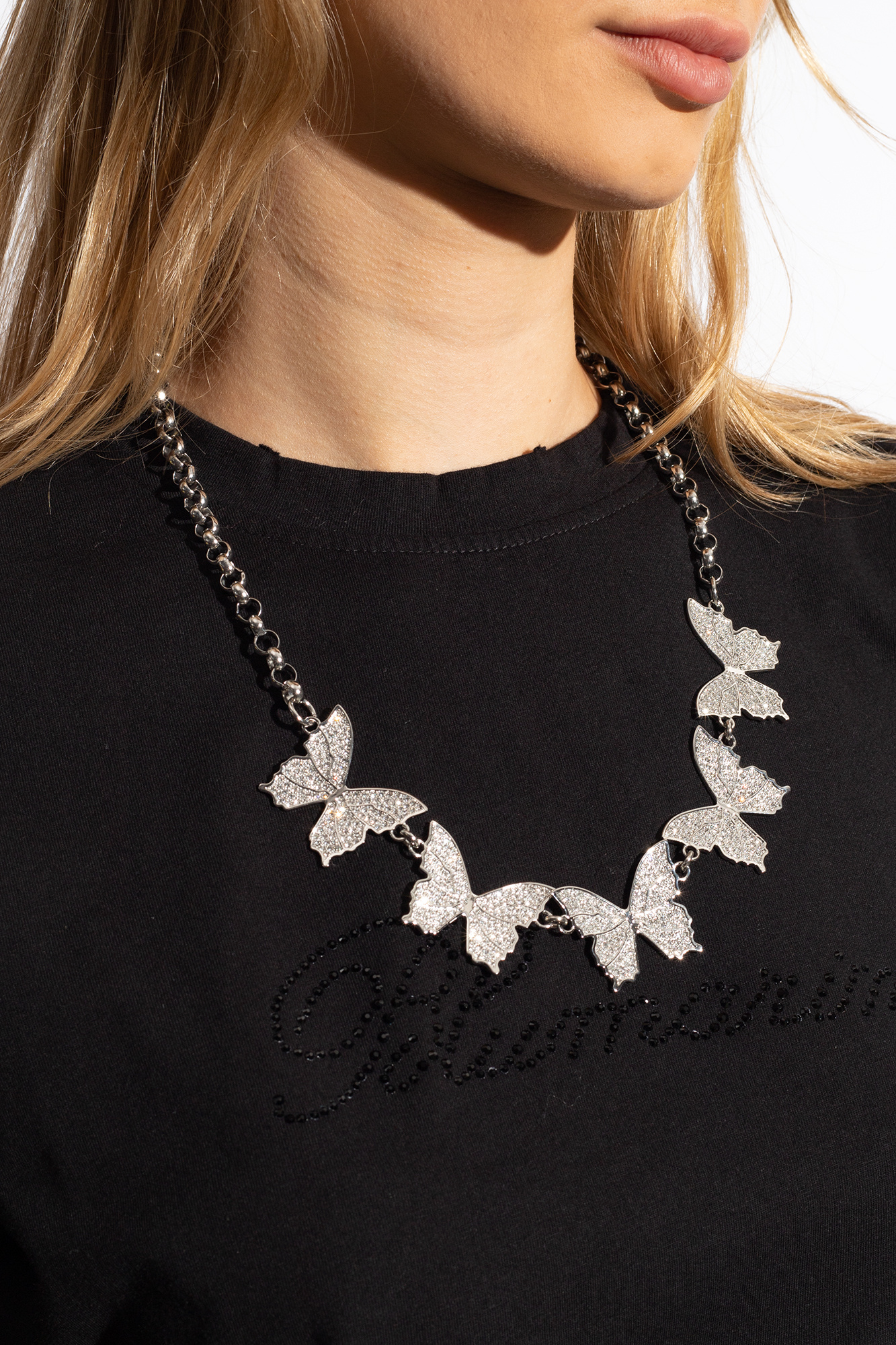 Blumarine Necklace with butterfly motif