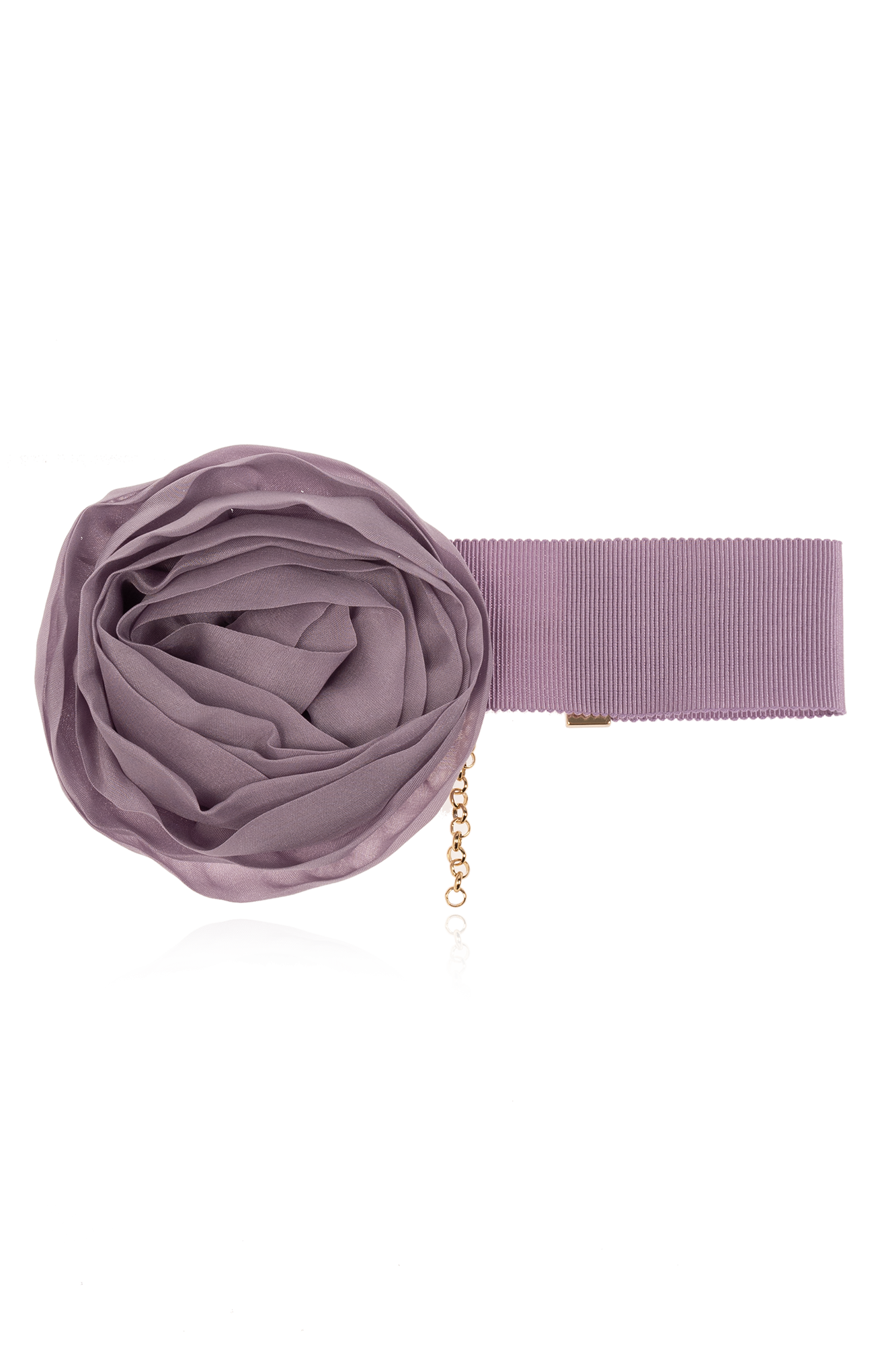 Blumarine Choker with a rose-shaped brooch