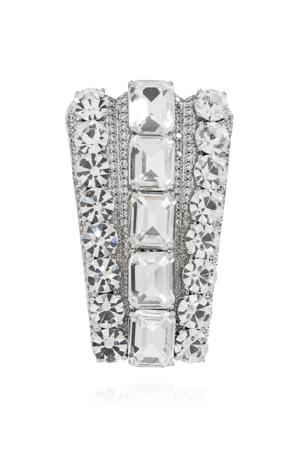 Self-Portrait Kolczyki z połyskującymi kryształami