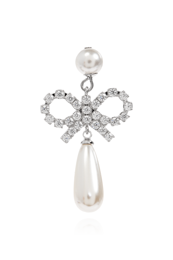 Self-Portrait Pendientes con cristales brillantes