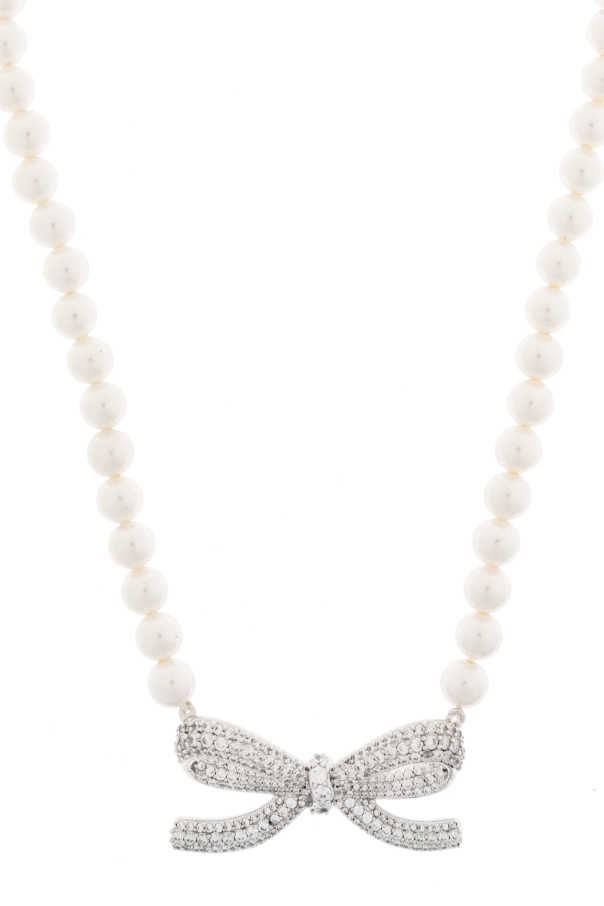 Necklace with shimmering crystals od Self-Portrait