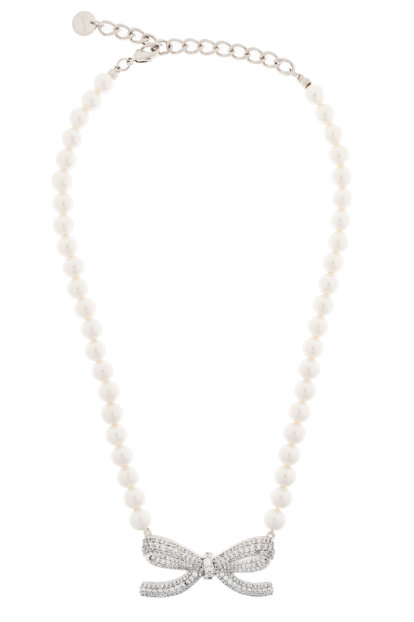 Self-Portrait Halskette mit funkelnden Kristallen