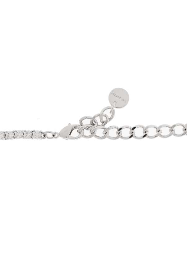 Self-Portrait Necklace with shimmering crystals