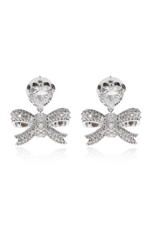 Pendientes con cristales resplandecientes