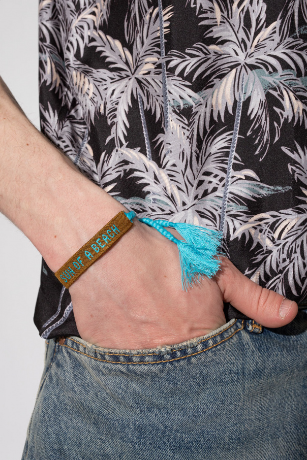 Palm Angels Embroidered bracelet