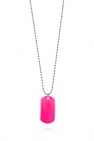 Palm Angels PINK Necklace with logo