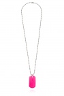 Palm Angels PINK Necklace with logo