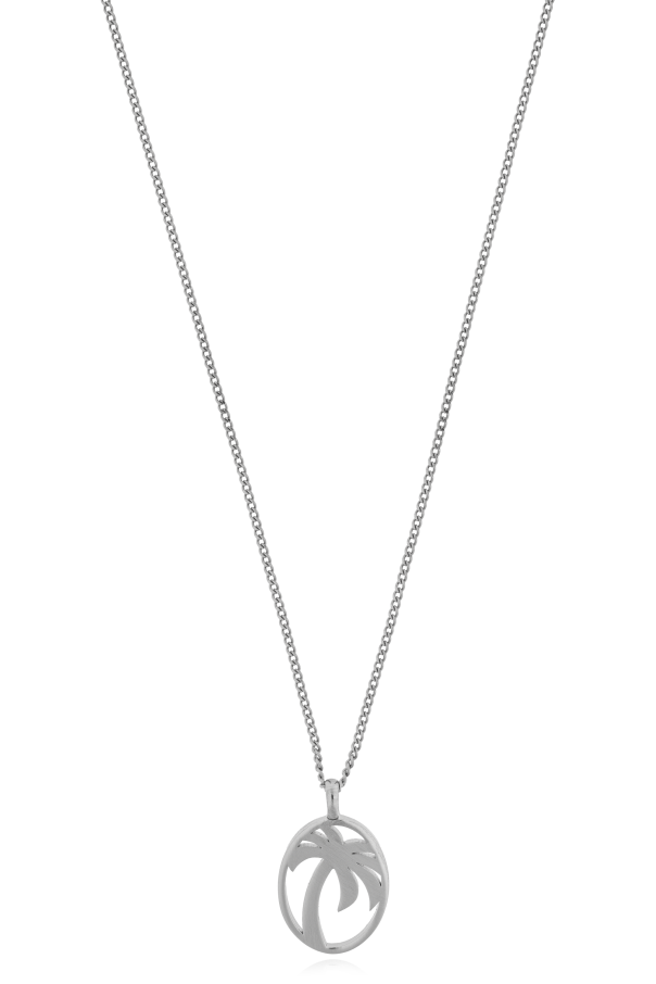 Necklace with logo-shaped pendant, zdjęcie 1 Necklace with logo-shaped pendant od Palm Angels