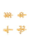 Palm Angels Set of four rings