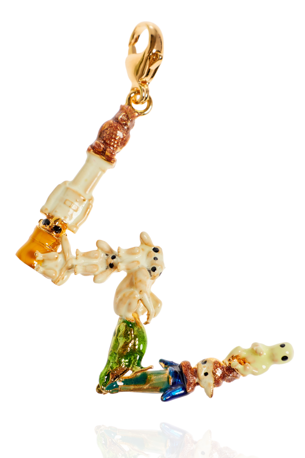 Pendant in the shape of the letter 'W' od Marni