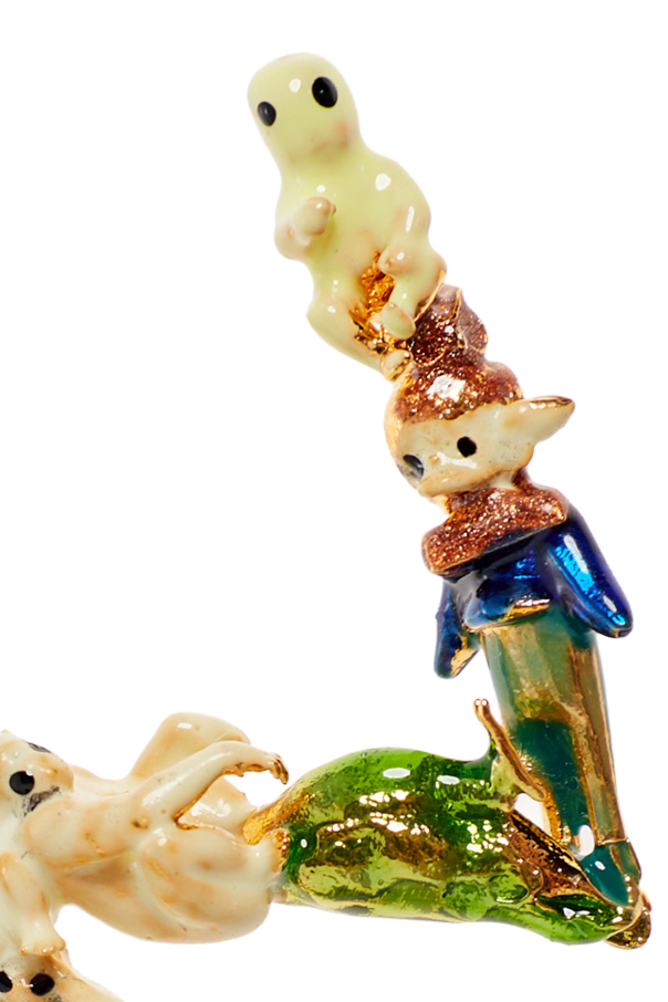 Marni Pendant in the shape of the letter 'W'