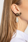 Erdem Brass earrings