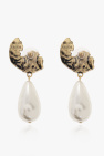 Erdem Brass earrings