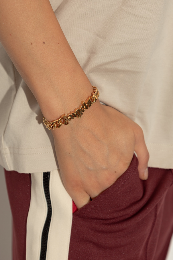 Palm Angels Pulsera con logo