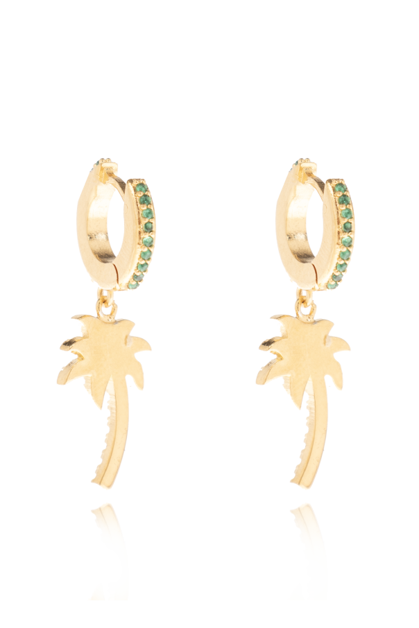 Palm Angels Earrings with logo