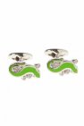 Etro SILVER Patterned cufflinks
