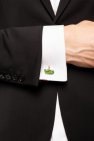 Etro SILVER Patterned cufflinks