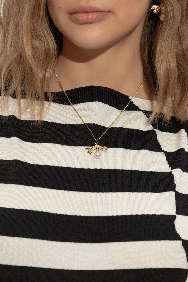 Jimmy Choo Brass necklace