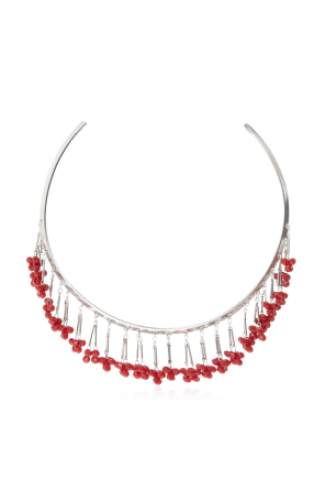 Necklace with decorative stones