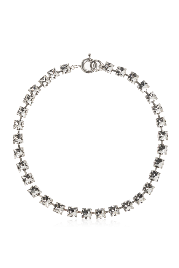 Short necklace with shimmering crystals od Isabel Marant