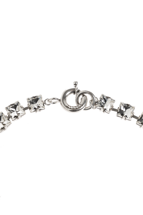 Isabel Marant Collar corto con cristales brillantes