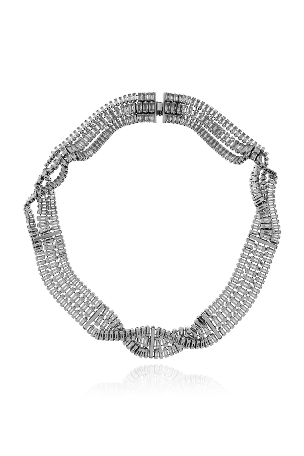 Choker with shimmering crystals od Isabel Marant